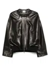 Khaite Hewit Jacket In Black