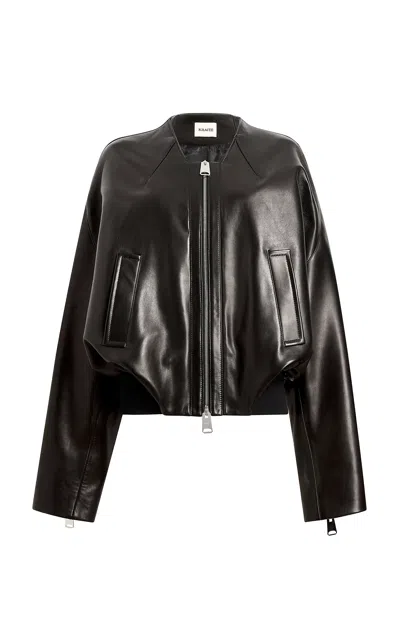 KHAITE HEWIT LEATHER JACKET