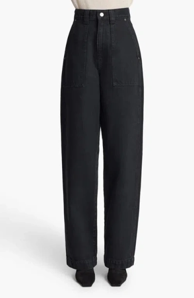 Khaite Hewitt High Waist Jeans In Prescott