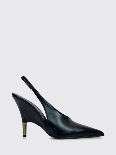 Khaite High Heel Shoes Woman Color Black In Blue
