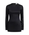 Khaite High-neck Blouse In Black