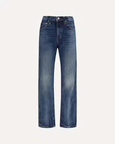 Khaite High-rise Farley Jeans In Blue