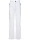 Khaite High-waisted Cotton Denim Jeans With Flare Legs