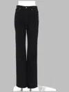 Khaite High-waisted Straight Jeans In Black