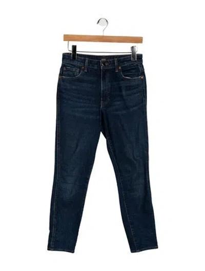 Pre-owned Khaite High-rise Skinny Leg Jeans In Blue