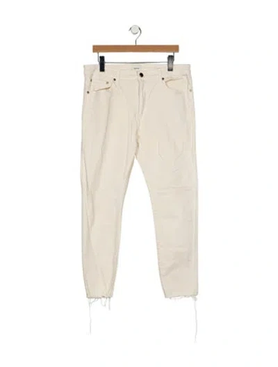 Pre-owned Khaite High-rise Skinny Leg Jeans In Neutral