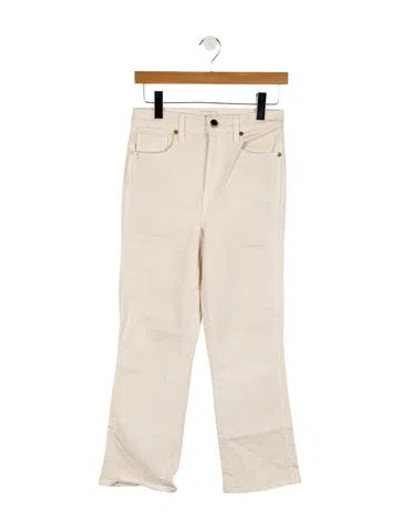 Pre-owned Khaite High-rise Straight Leg Jeans In Multi