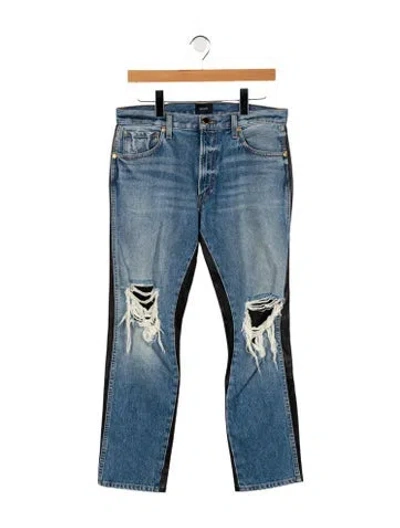Pre-owned Khaite High-rise Straight Leg Jeans In Multi