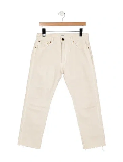 Pre-owned Khaite High-rise Straight Leg Jeans In Multi