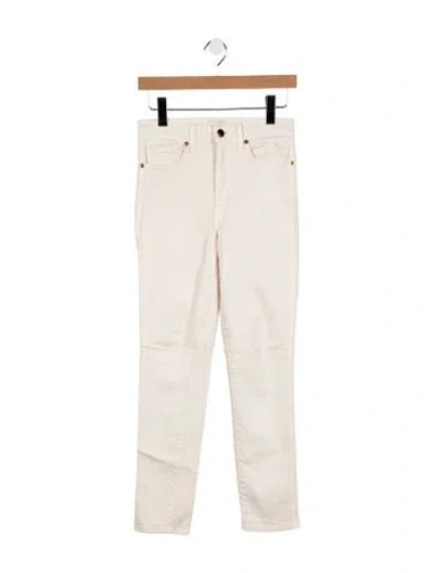 Pre-owned Khaite High-rise Straight Leg Jeans In Multi