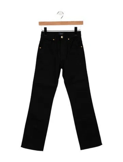 Pre-owned Khaite High-rise Straight Leg Jeans W/ Tags In Black