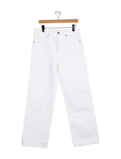 Pre-owned Khaite High-rise Wide Leg Jeans In Multi