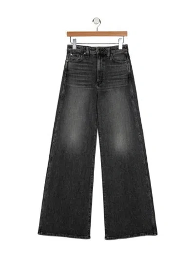 Pre-owned Khaite High-rise Wide Leg Jeans W/ Tags In Gray