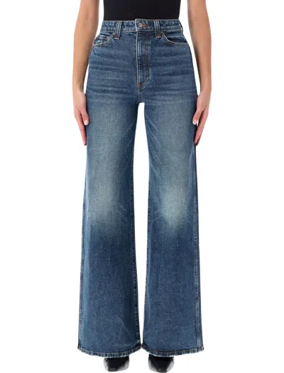 Khaite High-rise Wide-leg Jeans In Northfield