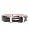 Khaite Benny Belt Silver Buckle (30 Mm)