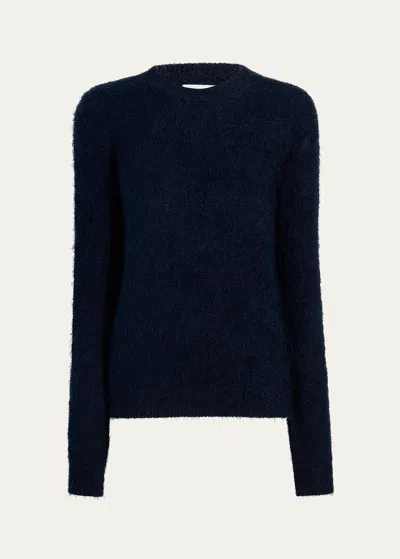 Khaite Irla Cashmere Sweater In Navy
