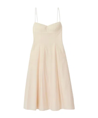 Khaite Isabella Dress In White