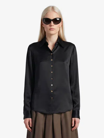 Khaite Ivy Shirt Black