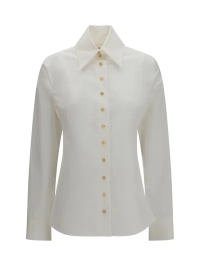 Khaite Ivy Shirt In White