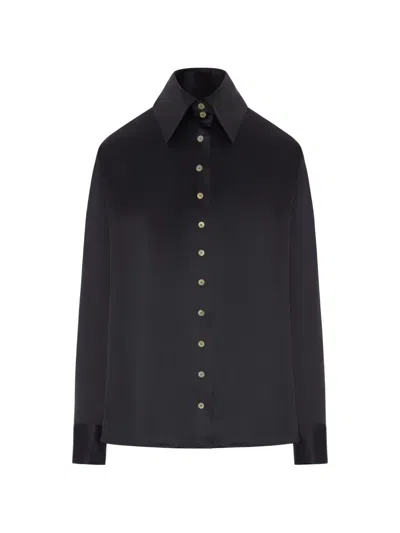 Khaite Ivy Top In Black