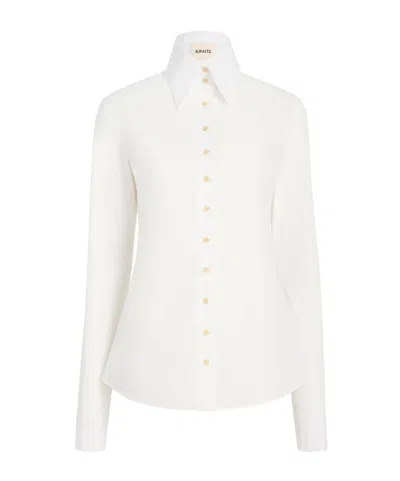 Khaite Ivy Top In White