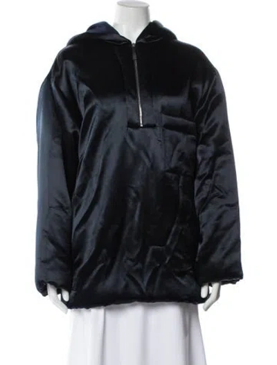 Pre-owned Khaite Jacket In Blue