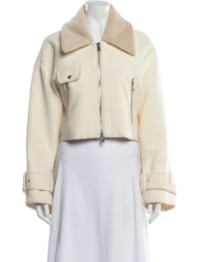 Pre-owned Khaite Jacket In Neutral