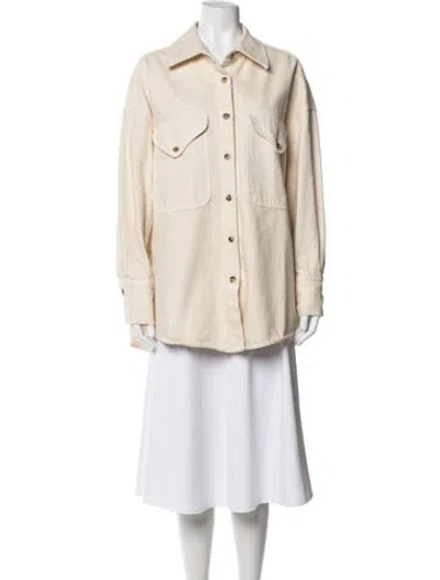Pre-owned Khaite Jacket In Neutrals
