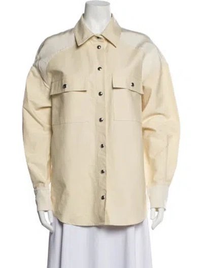 Pre-owned Khaite Jacket In Neutrals