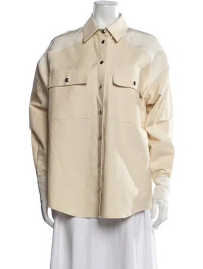 Pre-owned Khaite Jacket In Neutrals