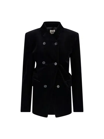 Khaite Jacket "rolo" In Black
