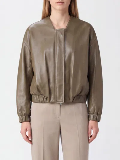 Khaite Jacket Woman Color Green In 绿色