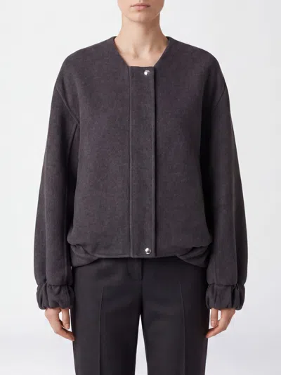 Khaite Jacket Woman Color Green In 绿色