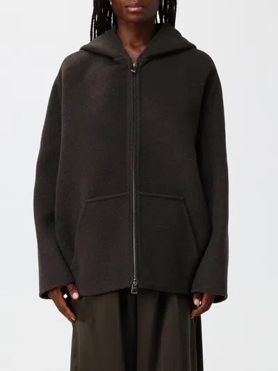 Khaite Jacket Woman Color Military In Brown