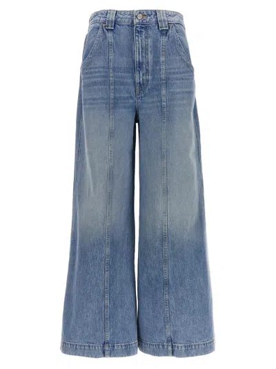 Khaite Jackie Jeans In Blue