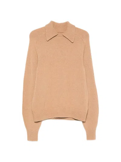 Khaite Jackson Sweater In Beige