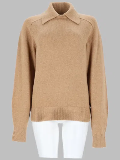 Khaite Jackson Sweater In Beige