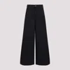 Khaite Black The Jacob Wide-leg Jeans In Prescott