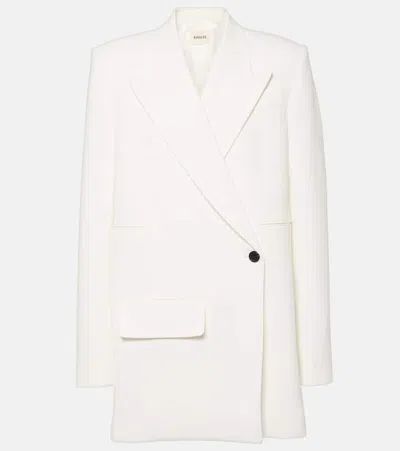 Khaite Jacobson Blazer In White