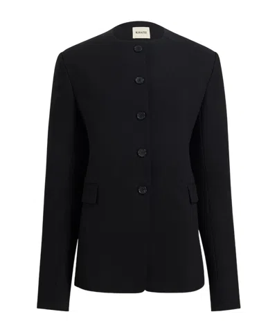 Khaite Jameson Jacket In Black