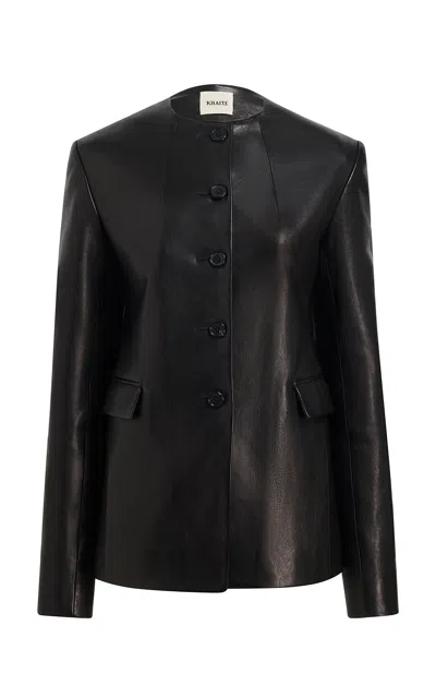 KHAITE JAMESON LEATHER JACKET