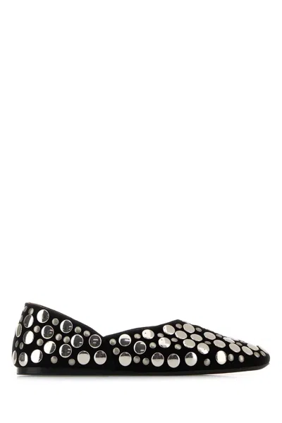 Khaite Jane Ballet Flat In Black