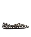 Khaite Jane Stud-embellished Leather Ballet Flats In Multi