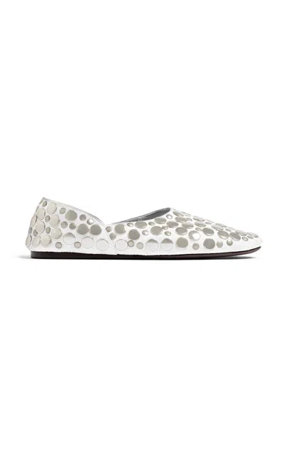 Khaite Jane Flat With Studs In Multi