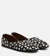 Khaite Jane Stud-embellished Leather Ballet Flats In Black