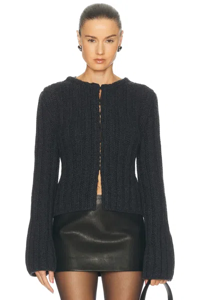 Khaite Janis Cardigan In Blue