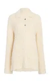 Khaite Jannae Cotton-silk Top In Neutral