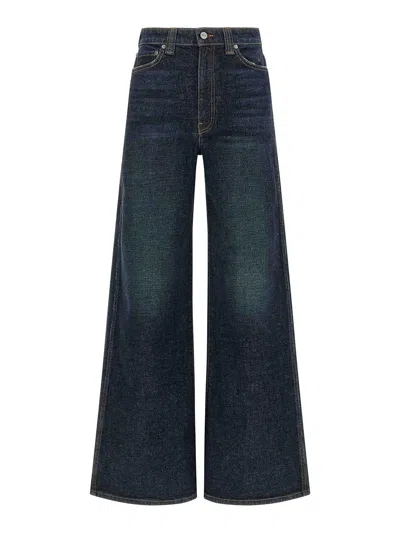 KHAITE JEANS ACAMPANADOS - AZUL