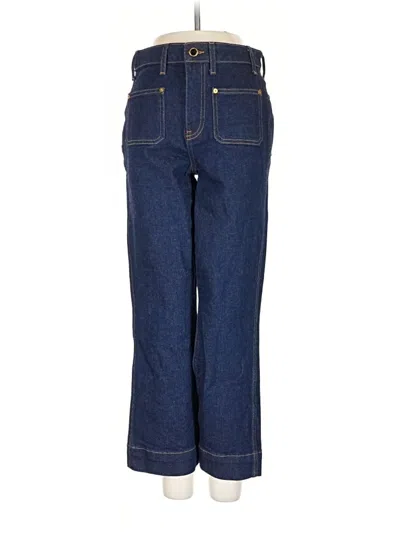 Pre-owned Khaite Jeans In Blue