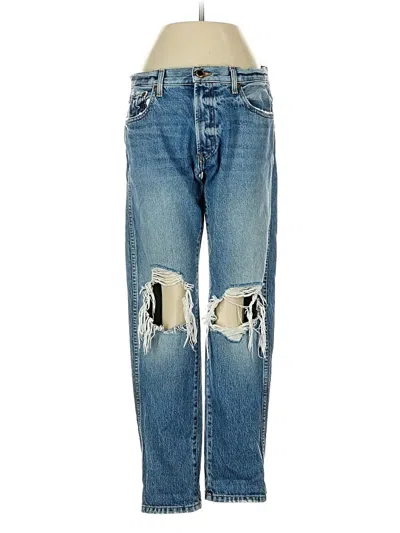 Pre-owned Khaite Jeans In Blue